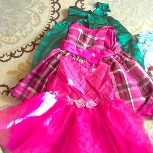 3 Holiday Dresses 18 mo
